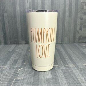 Rae Dunn Pumpkin Love Halloween Coffee Tumbler 17oz